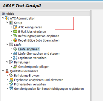 Qualitätssicherung von ABAP-Coding: SCI & ATC: ATC Überblick
