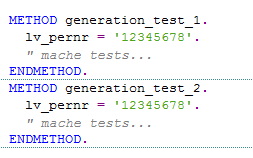 Bad-Practice ABAP-Unit-Tests Methode