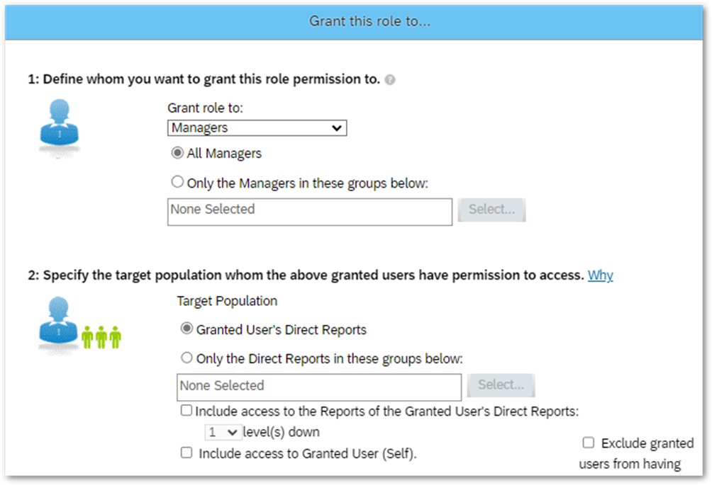 Permission role for position workflow - target group setting 1