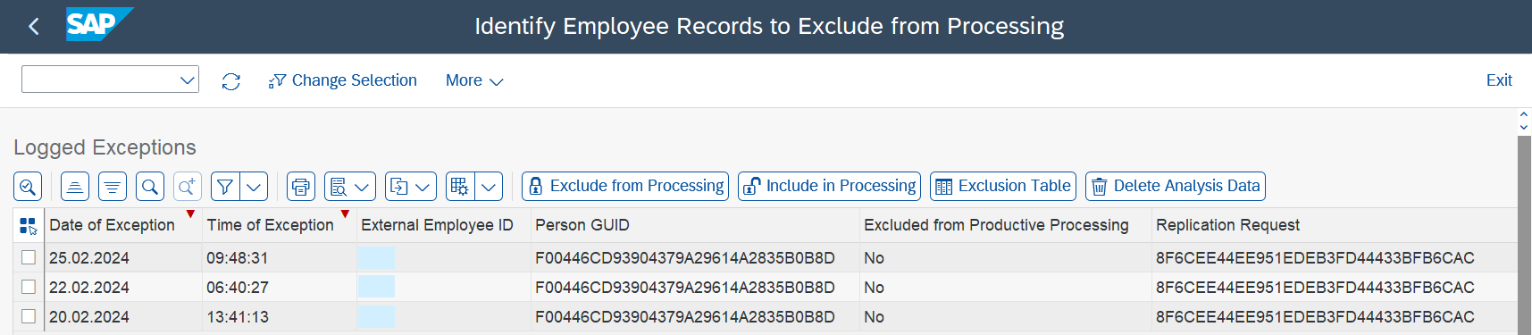 The new tool to identify the employee ID for failed inbound replication requests from SuccessFactors.